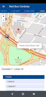 Red Bus Córdoba android App screenshot 0