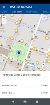 Red Bus Córdoba android App screenshot 3