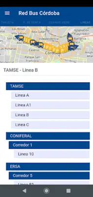 Red Bus Córdoba android App screenshot 5